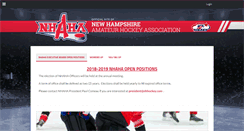 Desktop Screenshot of nhhockey.com